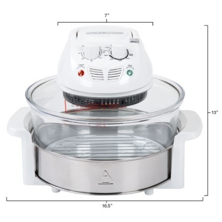 Hastings Home Hastings Home 17Q Tabletop Halogen Oven and Fryer 348141WSP